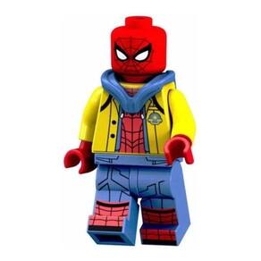 Boneco Blocos De Montar Homem Aranha Peter Parker School