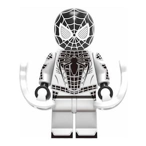 Boneco Blocos De Montar Aranha Negative Zone Multiverso