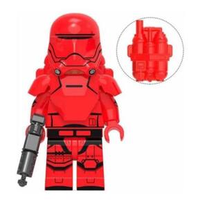 Boneco Blocos De Montar Mandalorian Sith Flame Trooper