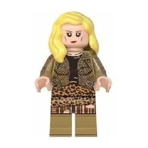 Boneco Blocos Montar Minerva Cheetah Mulher Maravilha 1984