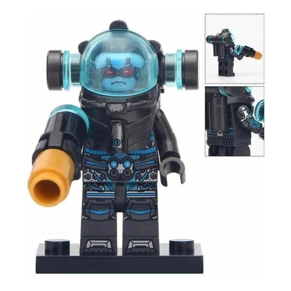 Boneco Blocos De Montar Mr Freeze Batman
