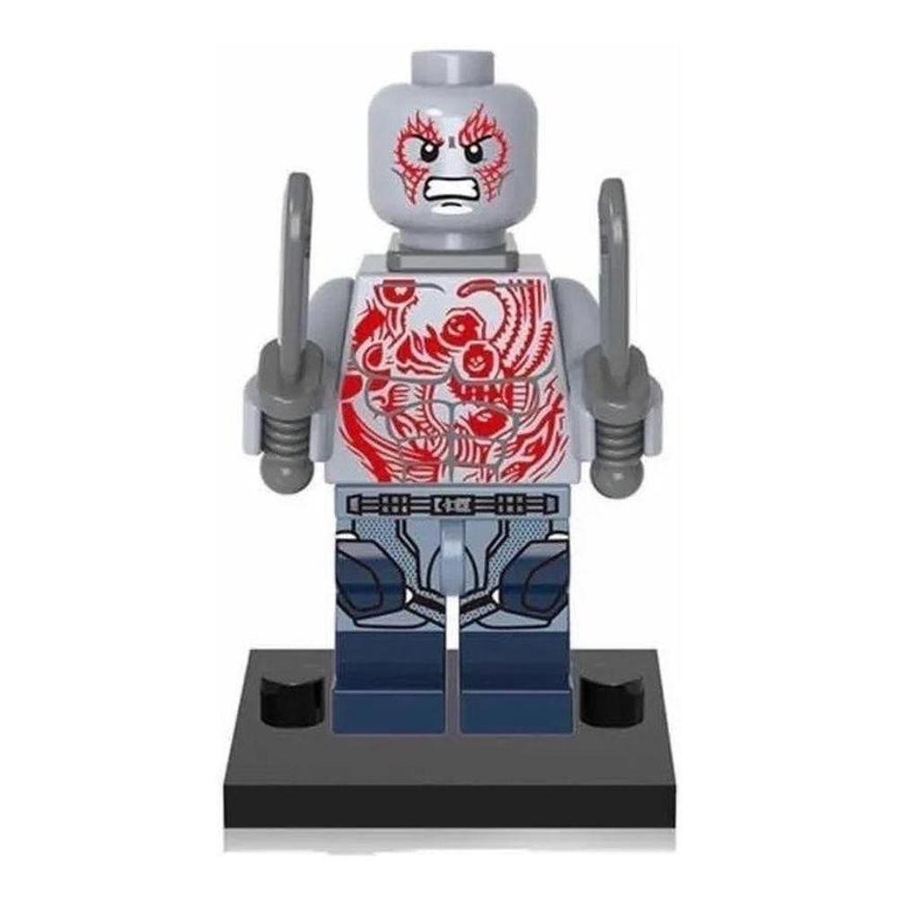 Boneco Blocos De Montar Drax Guardiões Da Galáxia