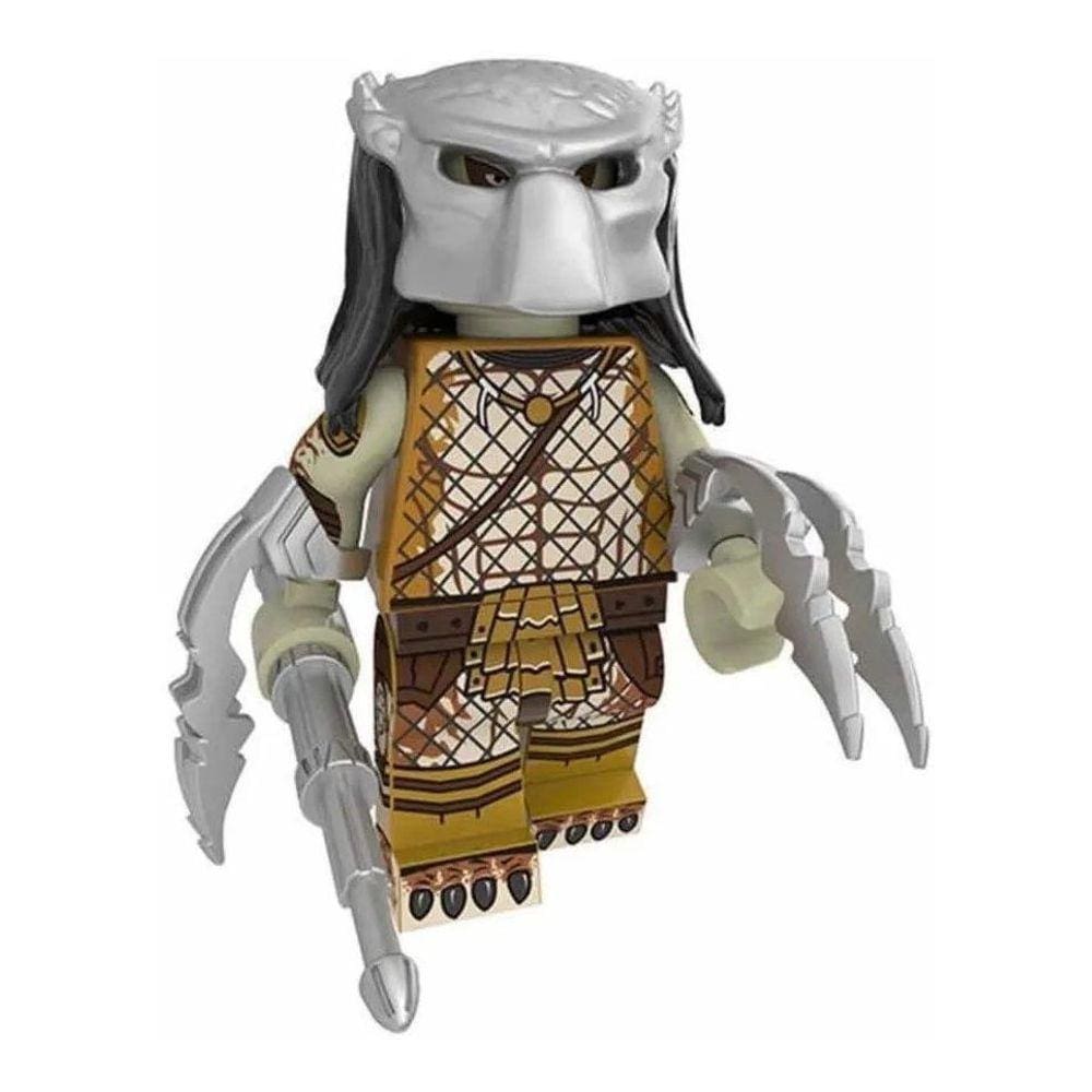 Aliens Vs Predador Filme Boneco Blocos De Montar Predador