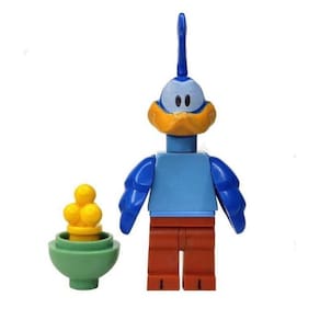 Boneco Blocos De Montar Looney Tunes Papa Léguas Space Jam