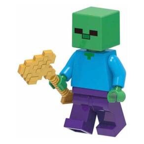 Boneco Minifigure Blocos De Montar Zumbi Minecraft