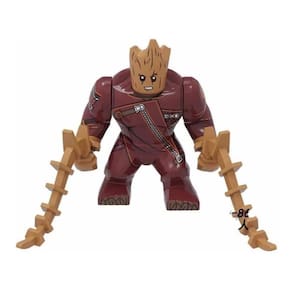 Boneco Big Blocos De Montar Groot Lord Guardiões Da Galáxia