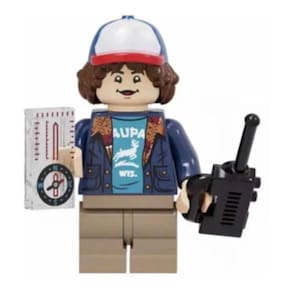 Boneco Blocos De Montar Dustin Stranger Things
