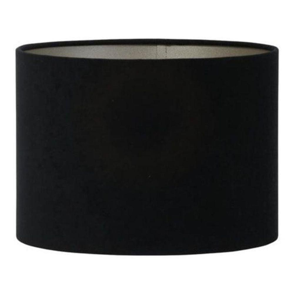 Cúpula Para Abajur Luminária De Chão Tecido 40X40X28 Preto