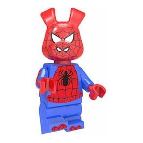 Boneco Blocos De Montar Presunto Homem Aranha Aranhaverso