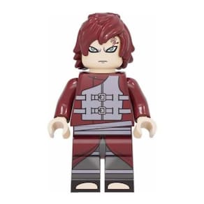 Boneco Blocos De Montar Gaara Shippuden Personagem Naruto