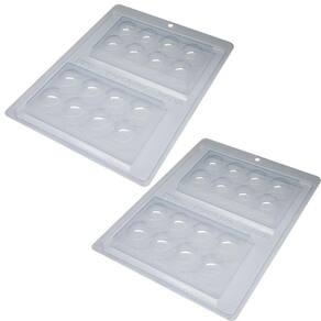 Forma Tablete Choc. Acetato/Silicone 9683 - 2 Cav.