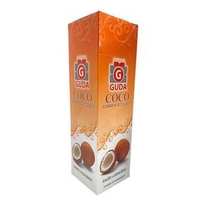 Incenso Coco Guda Indiano 25 Caixas Com 7 Varetas