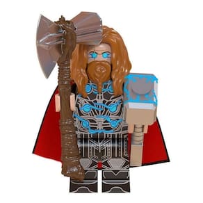 Boneco Blocos De Montar Vingadores Thor Thunder Avengers