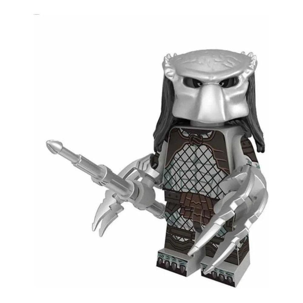 Boneco Blocos De Montar Predador Aliens Vs Predador