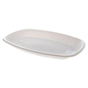 Travessa Branca Trik Trik 22x30 cm - Kit 10 und.