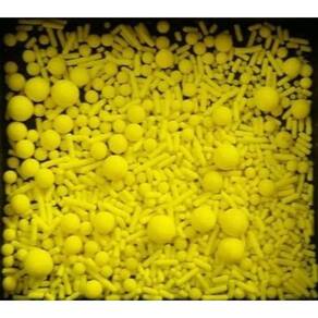 Confeito de Açúcar Sprinkles Amarelo Neon 529 Jady 50g