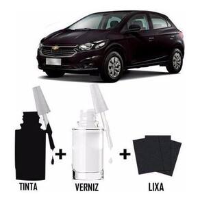 Tinta Retoque Tira Risco Gm Preto Ouro Negro Preto Ouro