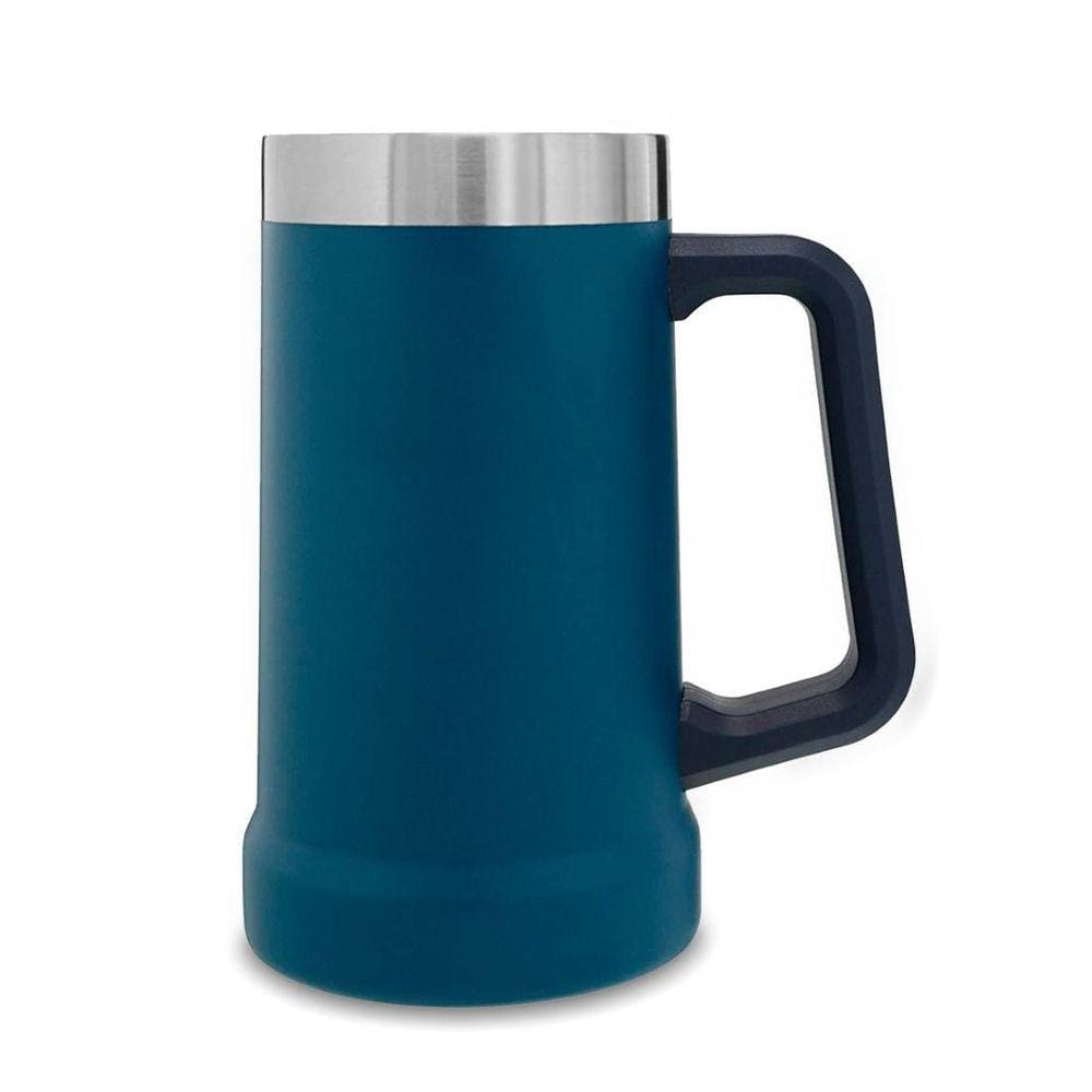 Caneca Térmica De Cerveja 709 Ml - Premium - Ice Azul