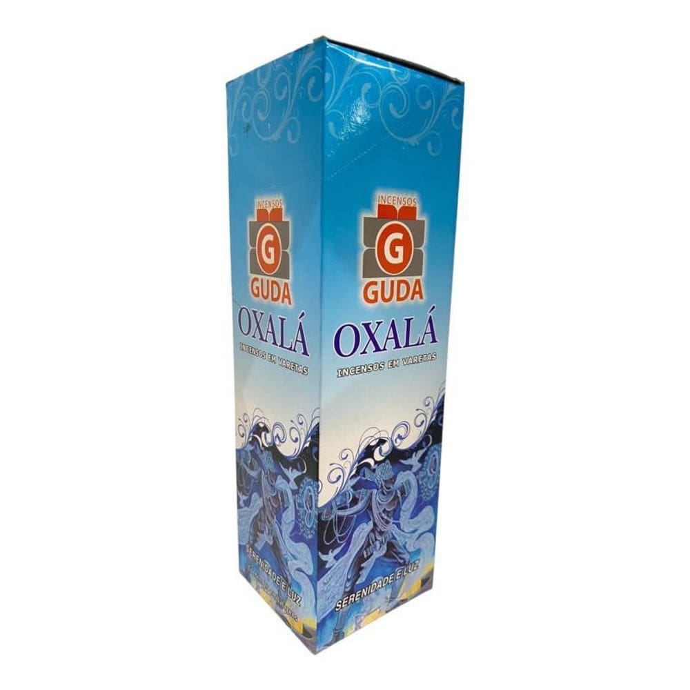 Incenso Orixá Oxalá Guda Indiano 25 Caixas Com 7 Varetas