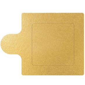 Base Quadrada Ouro 60Mm Com 20 Unidades Ultrafest