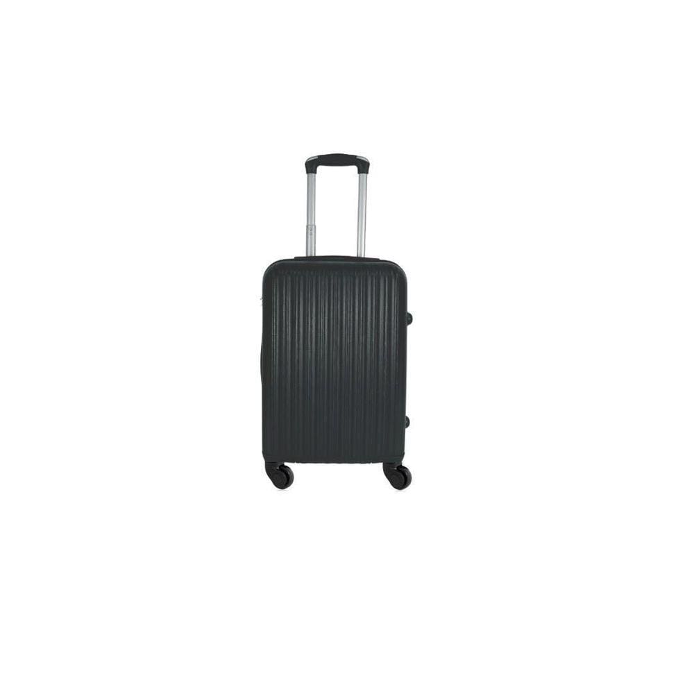 Mala De Viagem De Bordo Pequena De Mão 10Kg Cor Preta