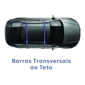 Rack Travessa Teto Vw Crossfox Spacefox 2010 A 2018 Preto