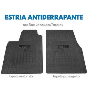 Jogo Tapete Interno Reforçado Pajero Sport 2001 Á 2018 Preto