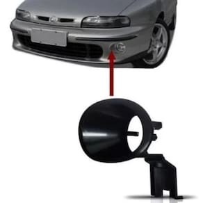 Moldura Copo Preto Suporte Farol Milha Brava Lado