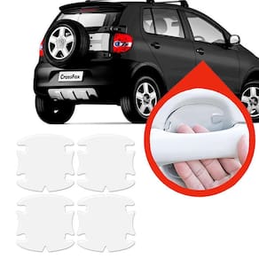 Kit Protetor Maçaneta Silicone Incolor Vw Fox 2012 A 2022