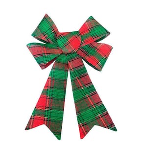 Laço Aveludado Natalino Para Decoração Enfeite Árvore Natal