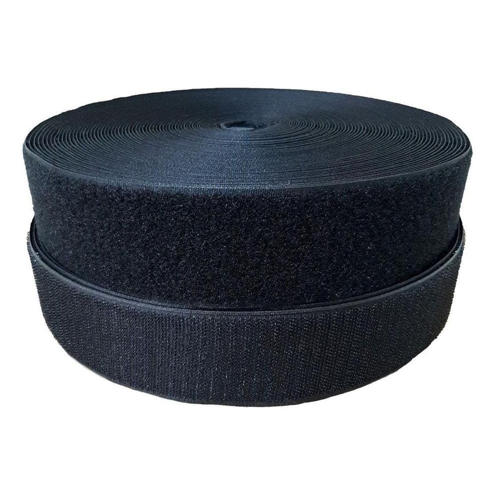 Fecho De Contato 50 Mm Costura Velfix Rolo Com 10 Metros