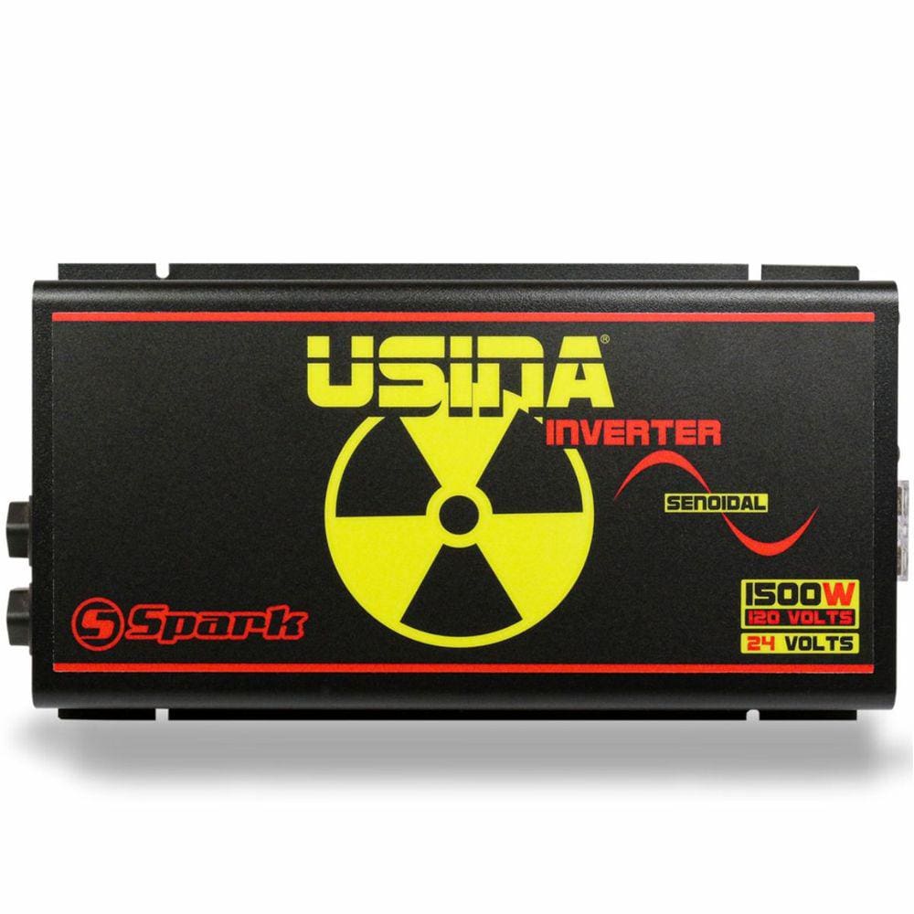 Inversor Senoidal Transformador Usina Inverter 24 Volts para 120 Volts 1500 Watts