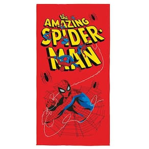 Toalha De Praia Infantil Aveludada Spider-Man Ii Lepper