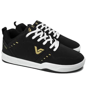 Tênis Vibe Orbit Preto Dourado Unissex