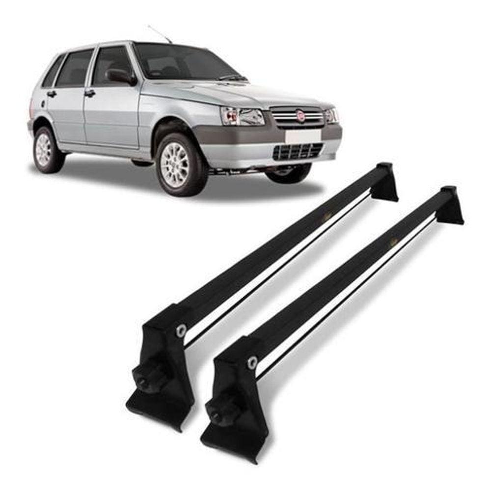 Rack Travessa De Teto Vhip Fiat Uno 4 Portas - Melhor Preço