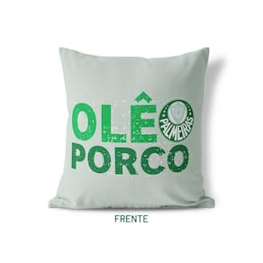 Capa Para Almofada Stmhome Velour Palmeiras Olê Porco
