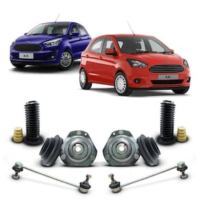 Par Kit Coxim Batente Bieleta Dianteira Ford Ka 2014 A 2021