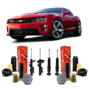 Jogo Amortecedor + Kit Dianteiro Traseiro Camaro 2010 A 2015