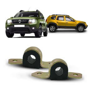 Par Bucha Da Barra + Braçadeira Dianteira Duster 2012 A 2021