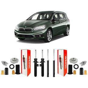 4 Amortecedores Kit Batente Bmw 225I Active Tourer 2015 2016