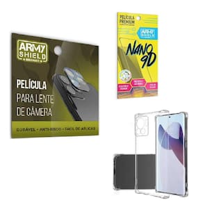 Película De Câmera E Tela Edge 30 Fusion + Capinha Antishock
