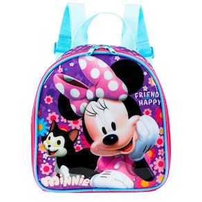 Lancheira Térmica Minnie Mouse Lilás - Poliéster