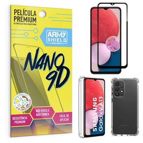 Capa Samsung A13 4G Anti Shock + Película Nano Cerâmica 9D