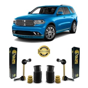 2 Kit Bieletas Dianteira Dodge Durango 2011 A 2015 Blindado