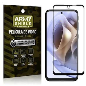 Película De Vidro 3D Moto G31 Blindada Full Cover