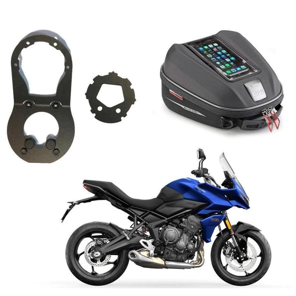 Kit Bolsa Tanque Givi St611 +Bocal Givi Bf69 Tiger Sport 660