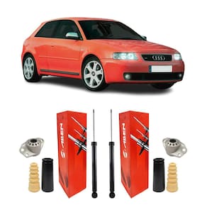 2 Amortecedor Coxim Batente Traseiro Audi A3 2006