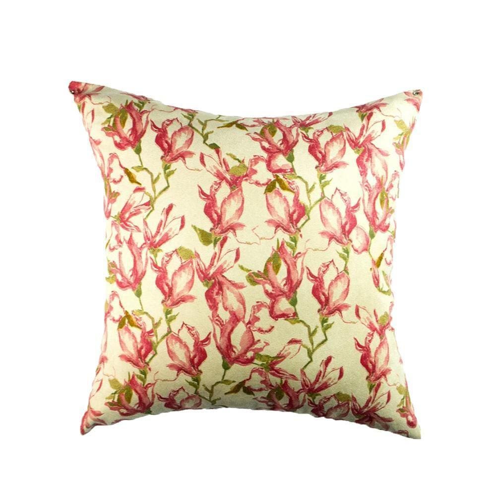 Capa Para Almofada Stmhome Suede 42 X 42 Flor Vermelho