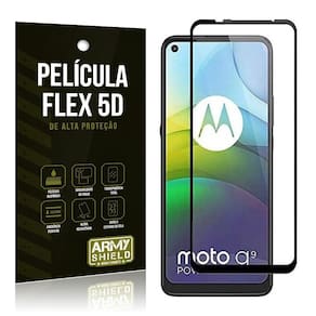 Película Flex 5D Cobre A Tela Toda Blindada Moto G9 Power