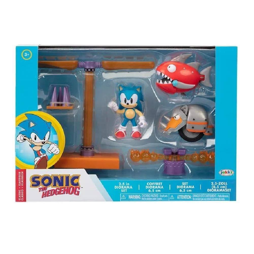 Sonic The Hedgehog Diorama Set Wave Candide 3437